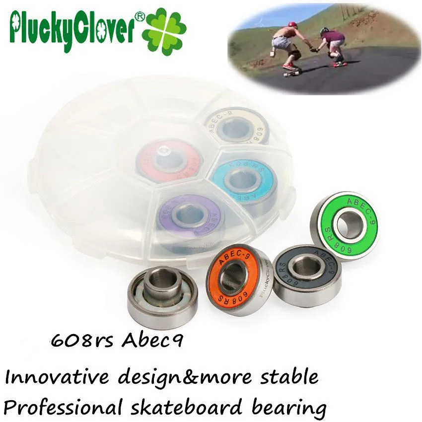 

Оптовая! 10 комплектов встроенных прокладочных подшипников 608 Abec9, скейтборд, скоростной спуск, лонгборд Ollie, доска для быстрой серфинга, двойной рокерный подшипник