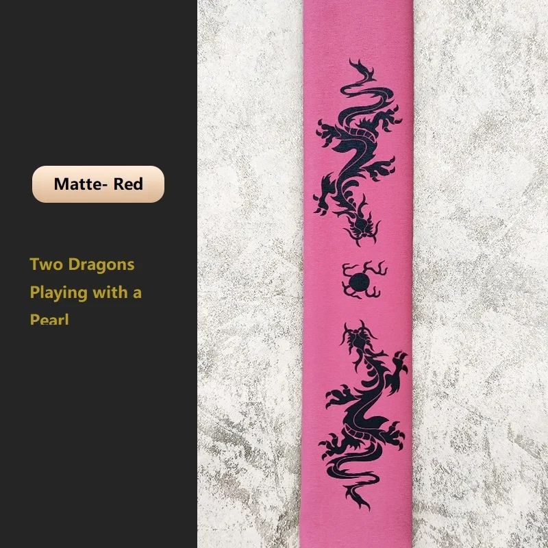 0.5M Chinese style  Bamboo shadow and jade Ruyi Anti slip Two Dragons Playing with a Pearl for Moto handle fishing rod