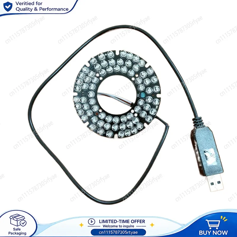 5V USB 72 LED 850nm Infrared Fill Light for CCTV Security Camera Night Vision Surveillance Auxiliary Lighting