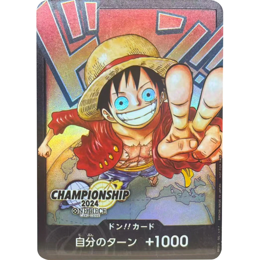 بطاقات جمع قطعة واحدة دون!! بطاقة القرد د. لوفي DIY عالية الجودة ذاتية الصنع لعبة بطاقات أنيمي لعبة هدية