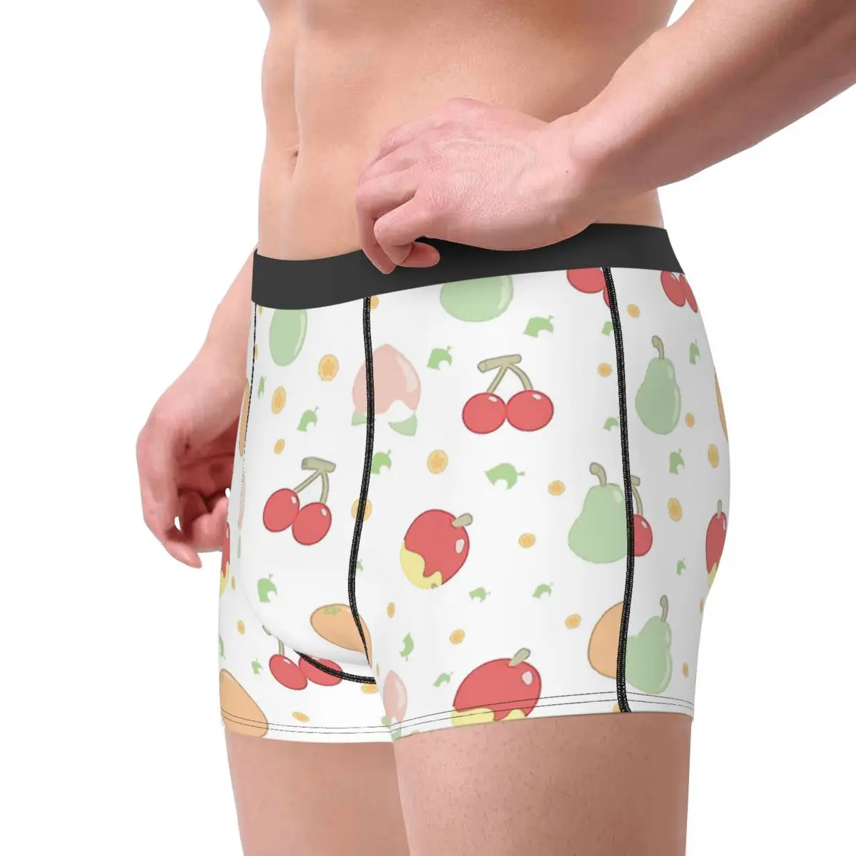 Fruit Pattern Underpants Cotton Panties Male Underwear Print Shorts Boxer Briefs