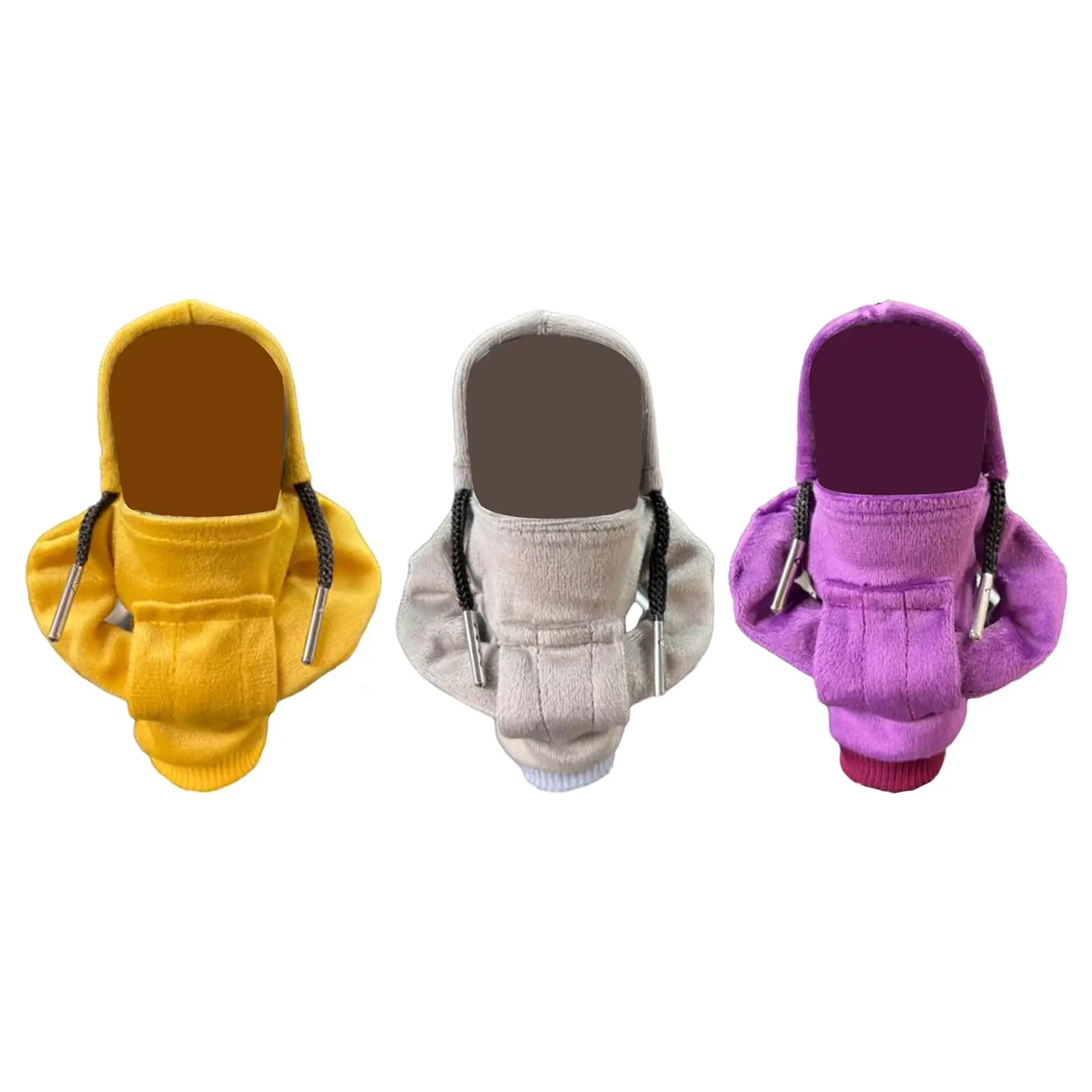 Gear Shifter Lever Knob Cover Fashion Hoodies Cute Soft Universal Gear Shifter Hoodie Cover for Vehicles Women or Man