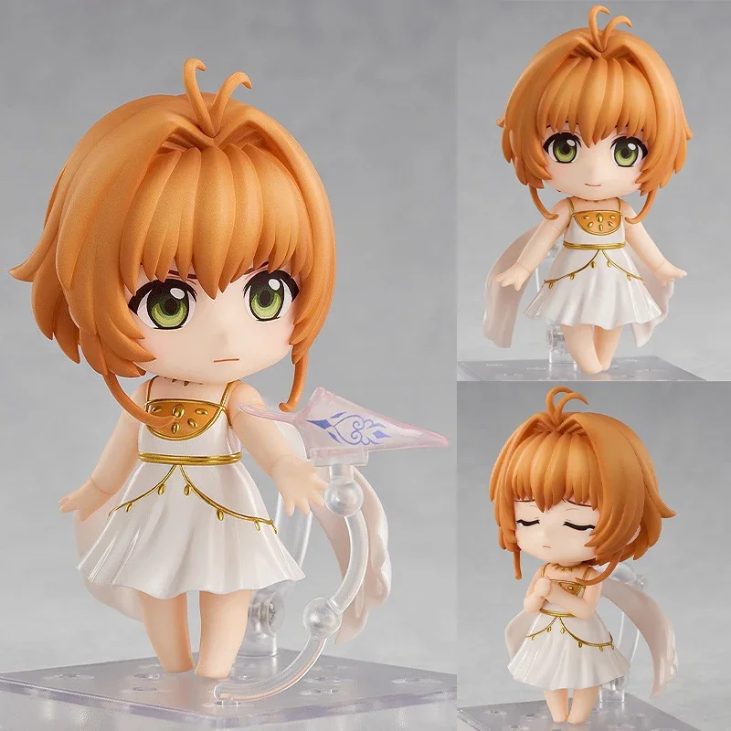 10cm #2152 Tsubasa RESERVoir CHRONiCLE Kinomoto Sakura Anime Figure #2153 Li Syaoran Action Figure Collectible Model Doll Toys