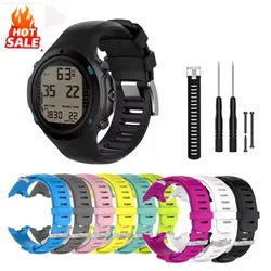 BEYESER Soft Silicone Watchband for SUUNTO D4/D4i/SUUNTO Strap Replacement  Wristband for SUUNTO NOVO watch Bracelet  New