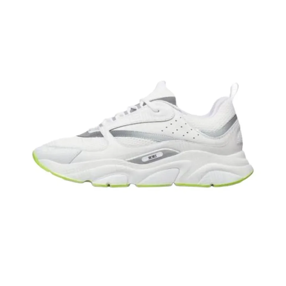 Zapatos deportivos bajos B22 con cordones, malla ligera y transpirable, informales para exteriores, antideslizantes, absorbentes de golpes para hombres y mujeres