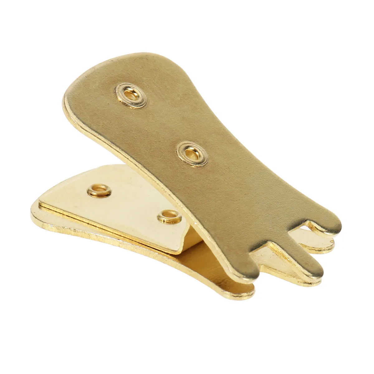 Golden Erhu Mute for Fiddle Erhu Practice Silent Playing Wear-Resistant High-Grade Material Softens Sharp Treble Easy Mount