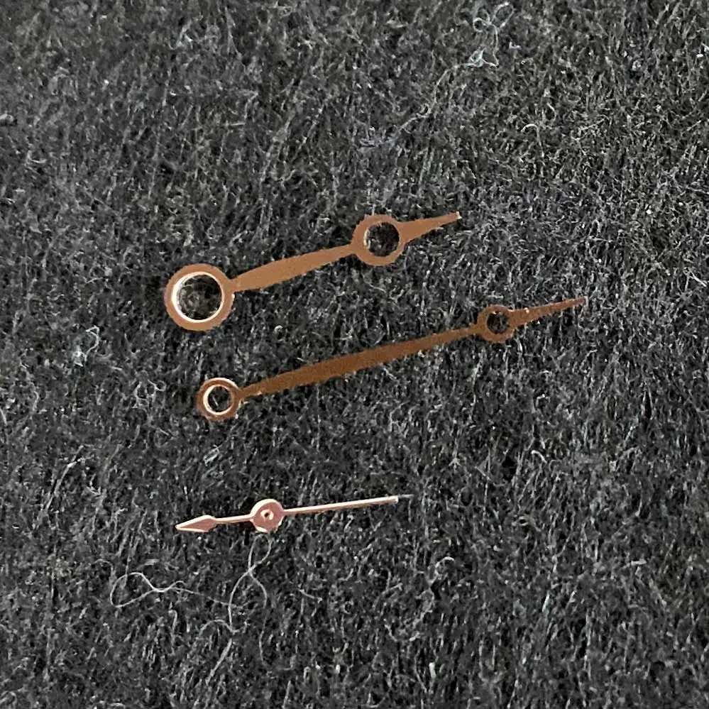 Watch Hands Pointer Needle Kit for ETA6497/6498 or Seagull ST3600/ST3620 Movement Manual Winding Watch DIY Repair Part