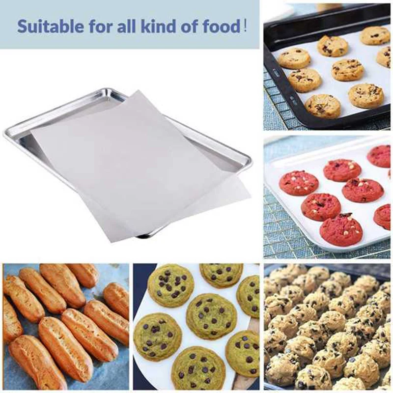 250 Pcs Pre-Cut Parchment Paper,Non-Stick Oil-Absorbing Parchment Paper,Used For Baking,Grilling,Air Fryer,Cakes,Etc