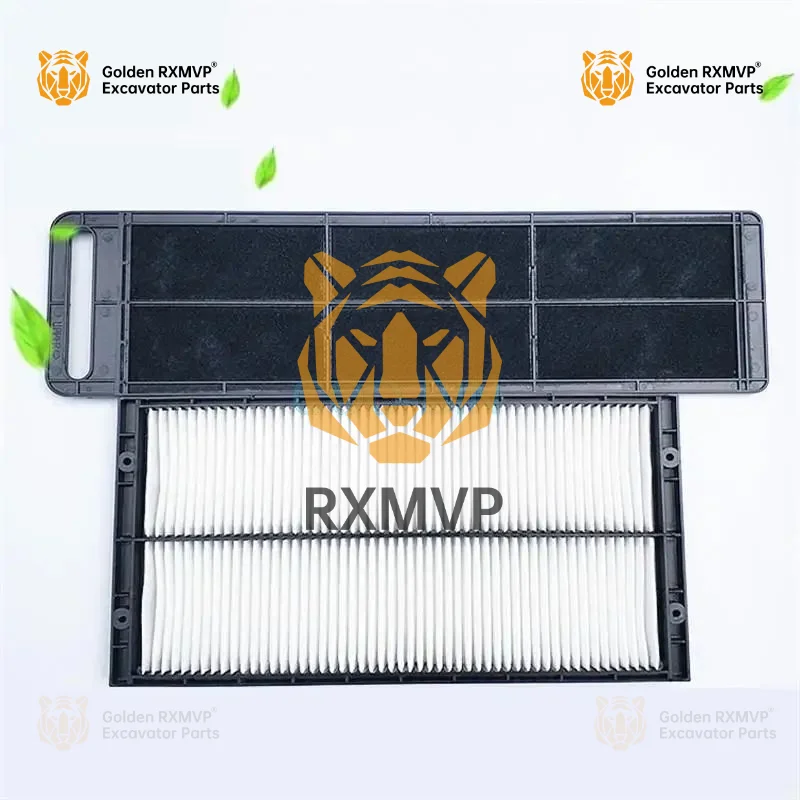 For SANY SY SY55/60/65/75-9 Excavator air conditioner filter air filter filter internal and external accessories