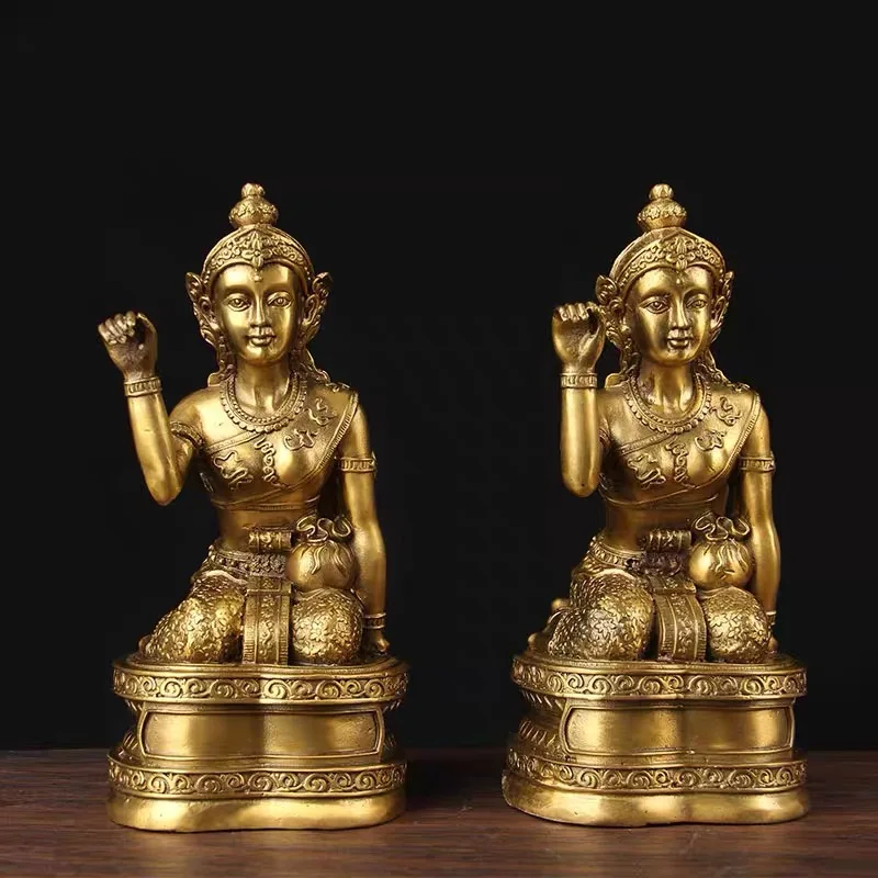 متجر شركة جنوب شرق آسيا متجر المنزل حماية التميمة الفعالة-تايلاند آلهة المال تمثال نانغ كواك بوذا فنغ شوي #1