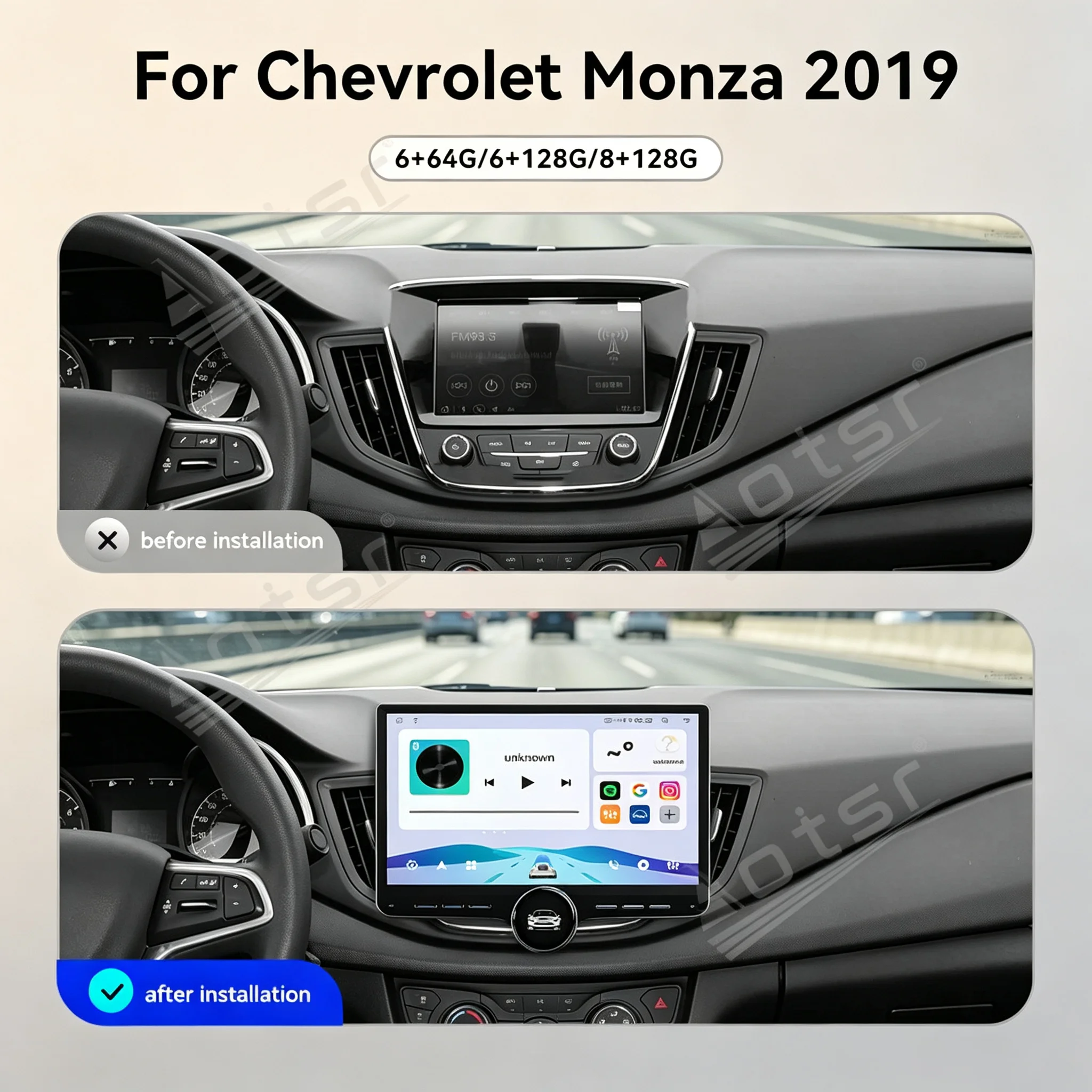 Radio Tape Recorder For Chevrolet Captiva 2019 11.5 Inch Android 15 Car GPS Navigation Car Multimedia Player Radio Dvd Player