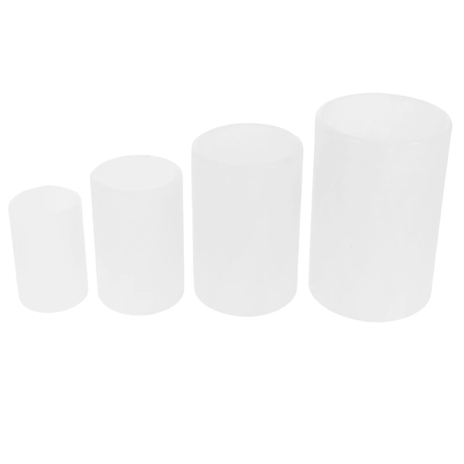

4 Pcs Mold Concrete Cylinder Cup Craft Making Art Silica Gel Candy for Makers