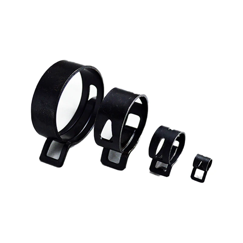 60-Pack 8mm ID Spring Band Hose Clamps – 0.31" Inner Diameter, 65Mn Manganese Steel, For Fuel & Water Lines