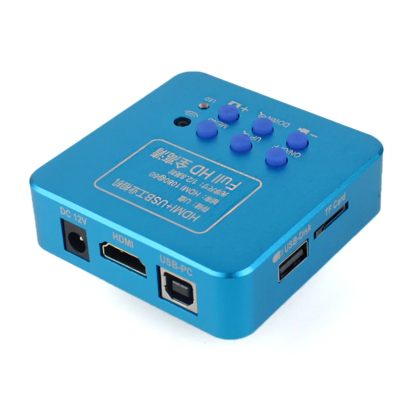 Imagem -06 - Câmera de Vídeo Microscópio Compatível com Hdmi Saída Simultânea Usb Chip de Lupa Reparação Telefônica 48mp 2k 1080p 60fps
