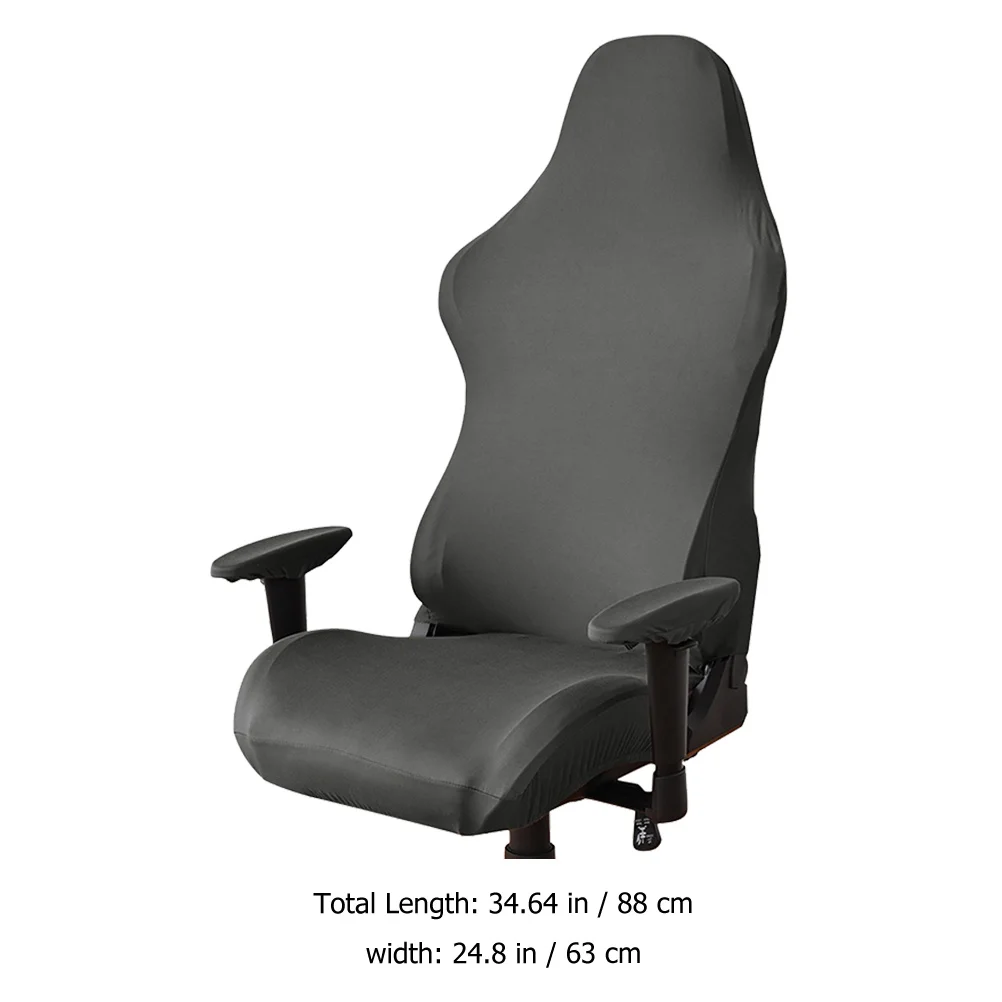 

1 Set Stretch Gaming Chair Cover Elastic Computer Chair Protector With Armrest Covers For Office Bar Use Sofa Covers
