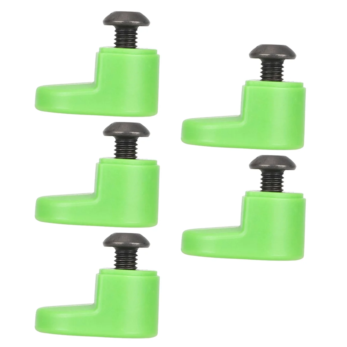 Gancho para guardabarros traseros de patinete eléctrico A71P, gancho de fuerza plegable para cuerpo de patinete M365, color verde