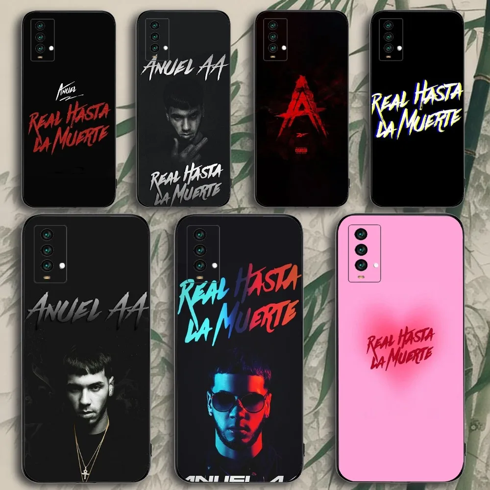 Anuel AA Real Hasta La Muerte Phone Case For Xiaomi 11 Redmi Note 11 5G 8T 9A 9 10T Note8Pro Note9 12SUltra Black Case