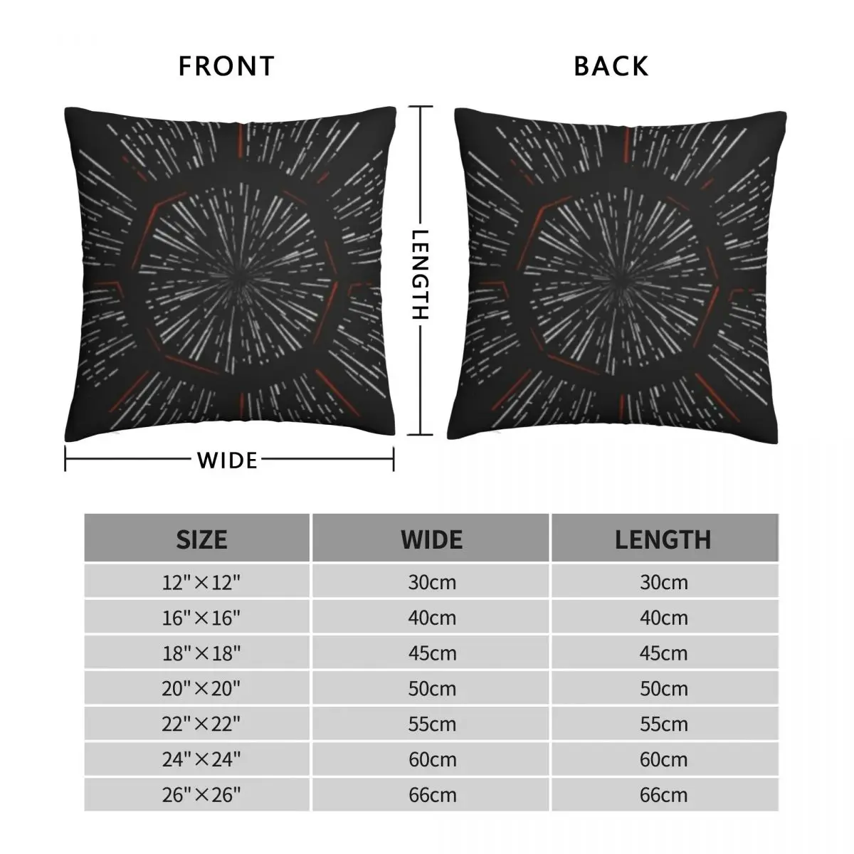 Specific Space Pillowcase Polyester Linen Velvet Creative Zip Decor Pillow Case Home Cushion Cover 45x45