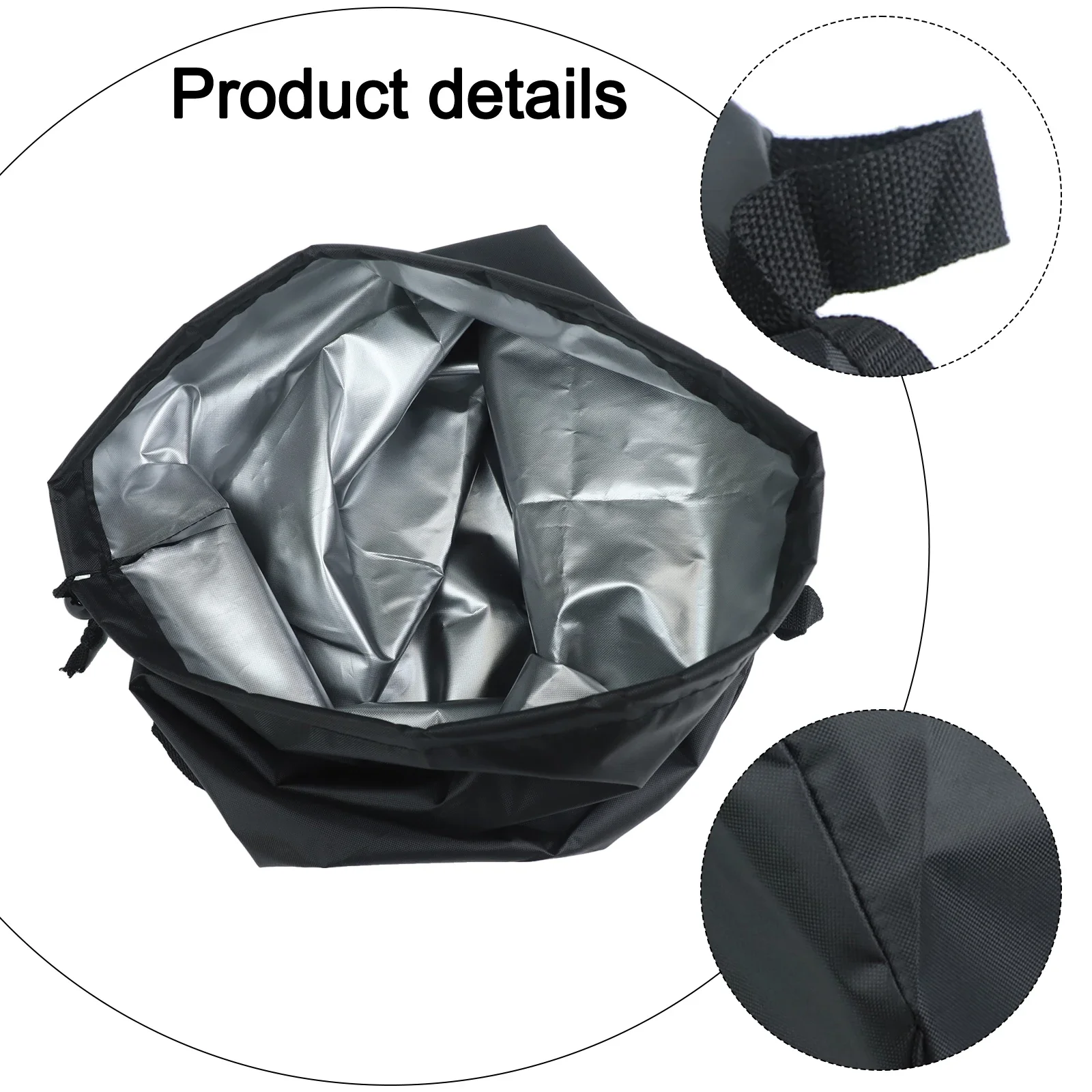 

Tear Resistant FireFor Wood Separator Dust Covers Designed to Protect Against Rain and Snow in Classic Black Color