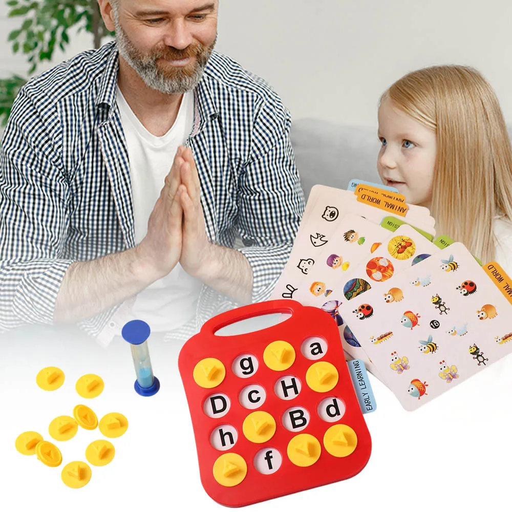 

Plastic Memory Pairing Game Early Education Fine Motor Parent Child Link Up Chess Montessori Learning Puzzle Game Interactive