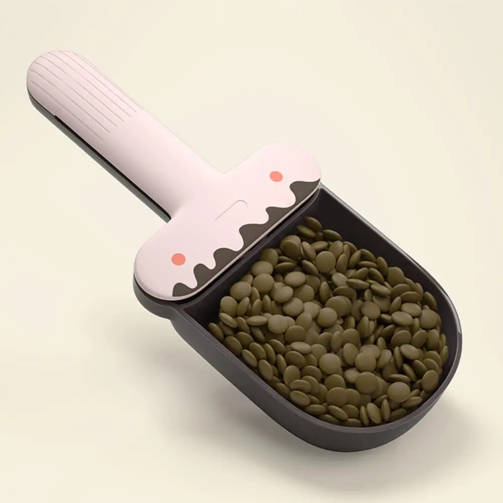 Rotary Handle Spatula for Cat and Dog, Pet Food Shovel, Mixing Spoon, Can Lids Opener, Pet Supplies, ABS