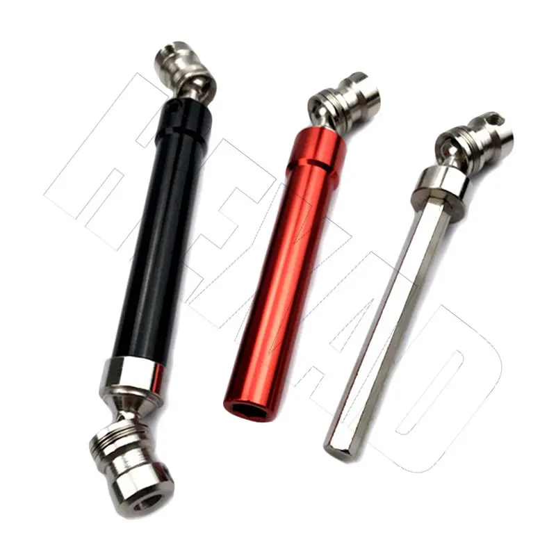 RC Car Metal Universal Drive Shaft Joint CVD 112-152mm Drive Shaft for 1/10 AXIAL SCX10 AX10 D90 RC4WD TF2 HSP Upgrade Parts