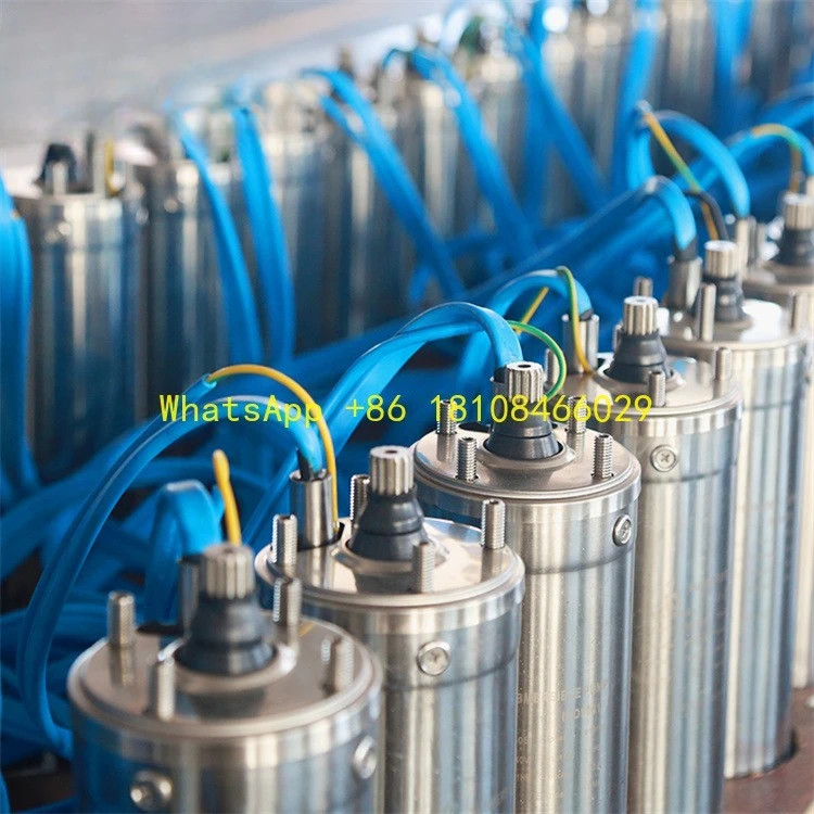 

Borehole Solar Submersible Water Pump With Panels Handuro 380V 4KW 18m^3/H 150M 4inch