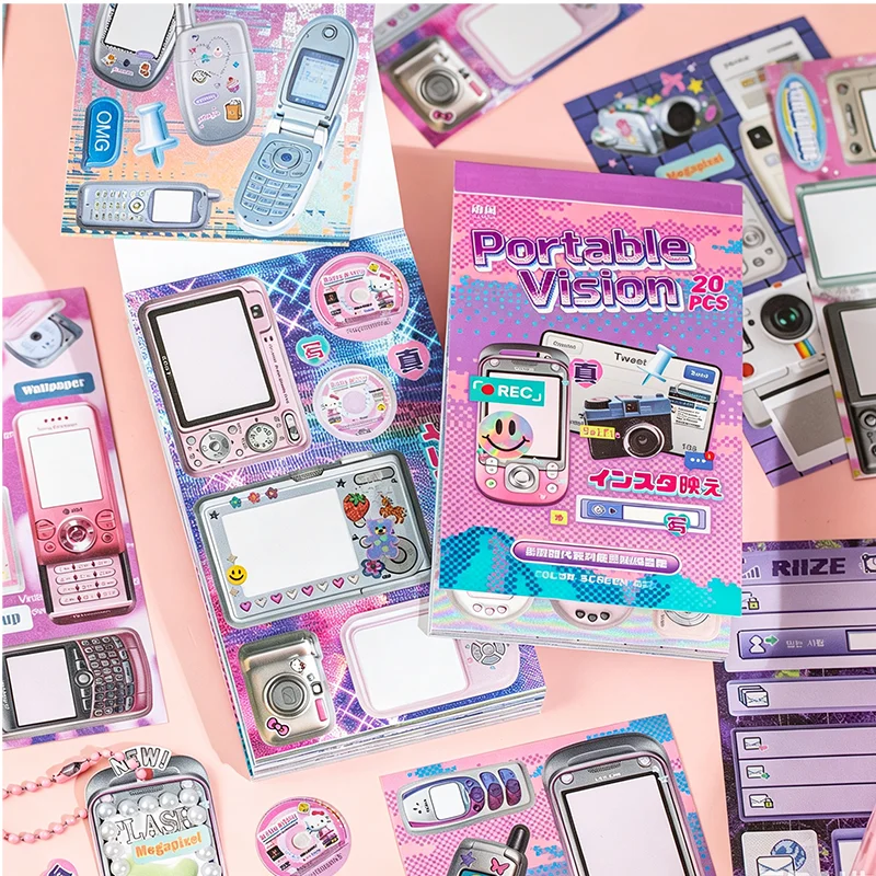 20 Pages Y2K Memo Sticker Book - огляд і ціна Art Craft 6 Year Old