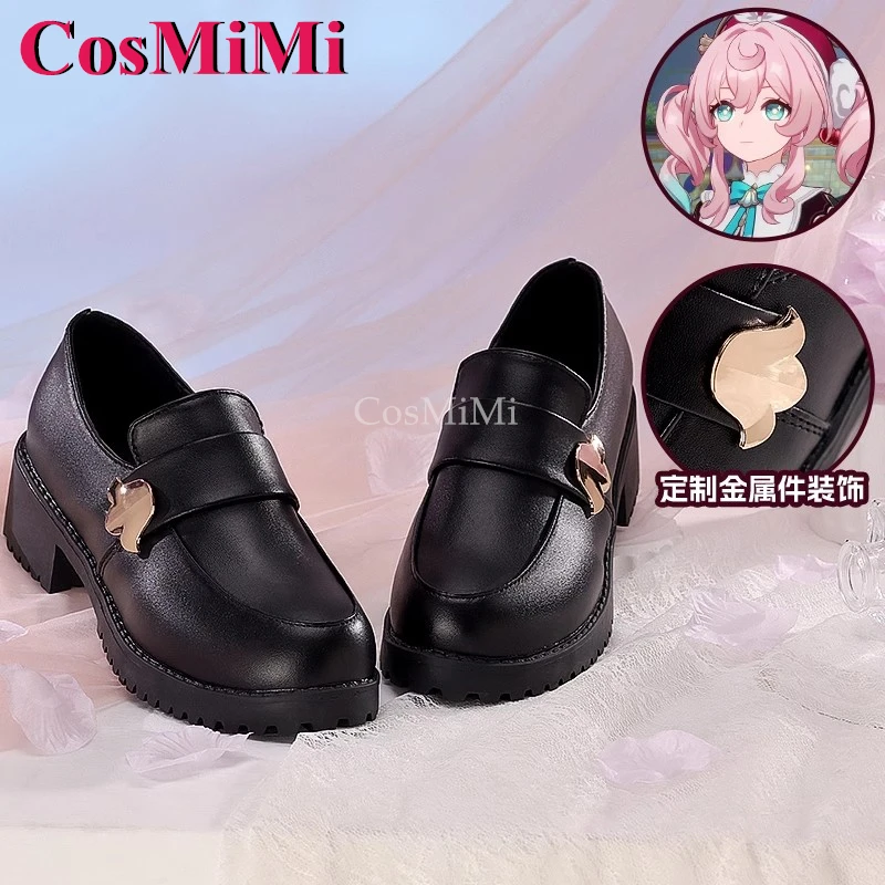CosMiMi Spiel Honkai: Star Rail Hyacinthia Schuhe Cosplay Mode Universal Pu Leder Schuhe Karneval Party Rolle Spielen Zubehör
