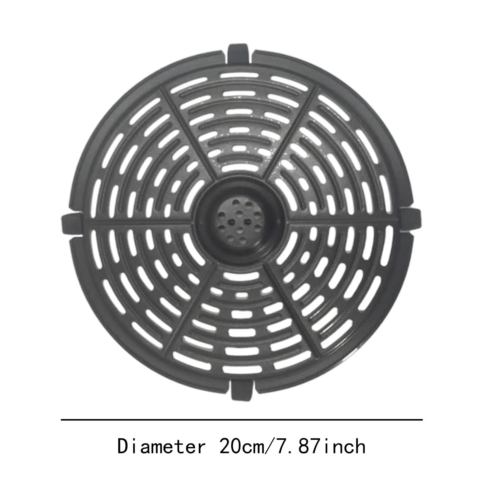 Сковорода-гриль для фритюрницы, решетка, вставная сковорода, удобная пластина для приготовления пищи, подставка для фритюрницы для овощей, стейк