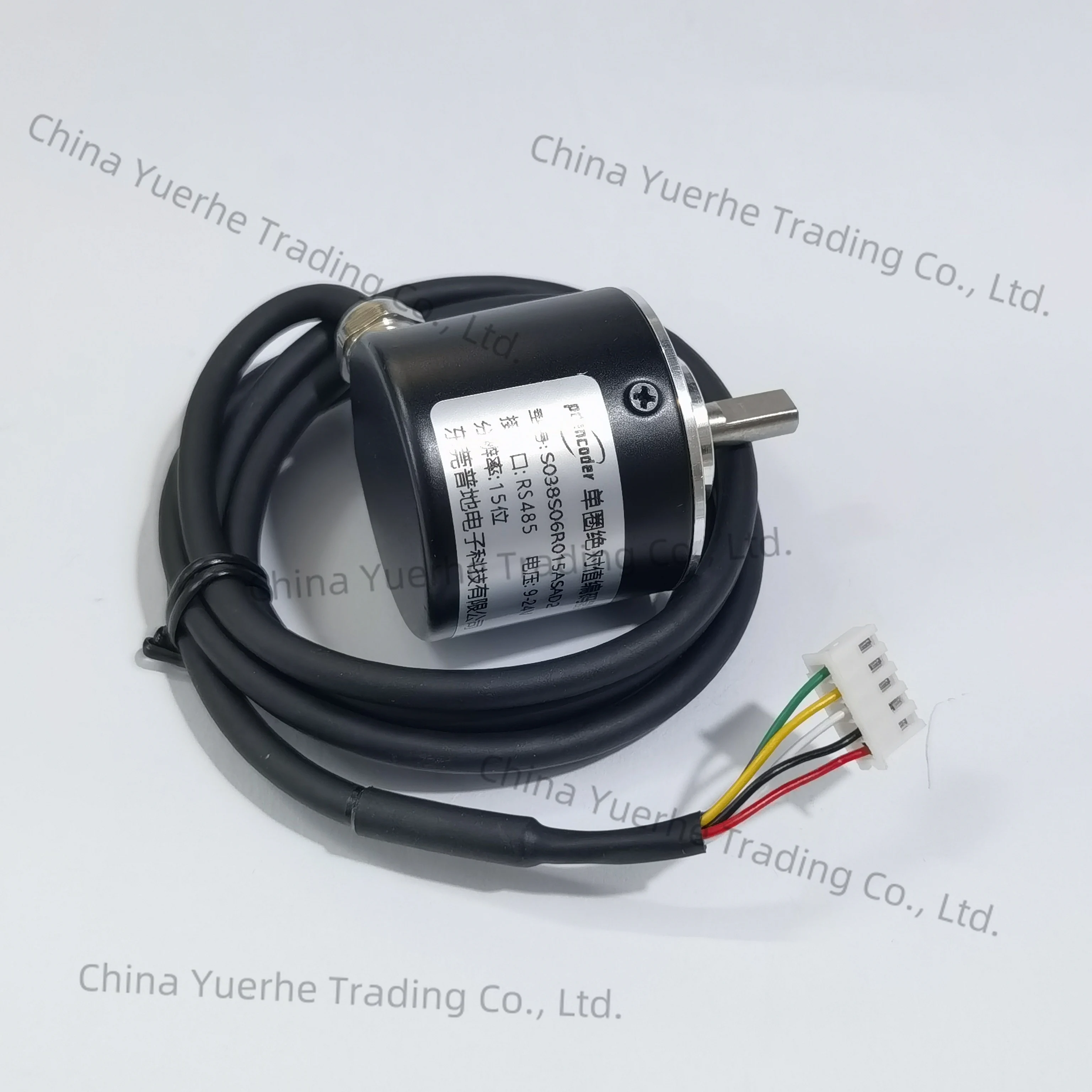 

Multi turn absolute 3806 encoder 15 bit resolution RS485 interface MODBUS encoder