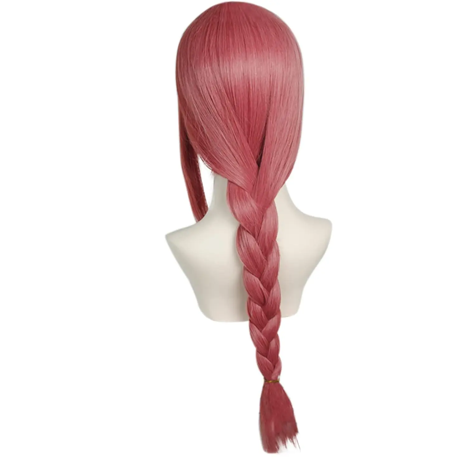 شعر مستعار مضفر من ماكيما للنساء، شعر مستعار طويل مستقيم مع ذيل حصان، شعر مستعار صناعي زي الرسوم المتحركة