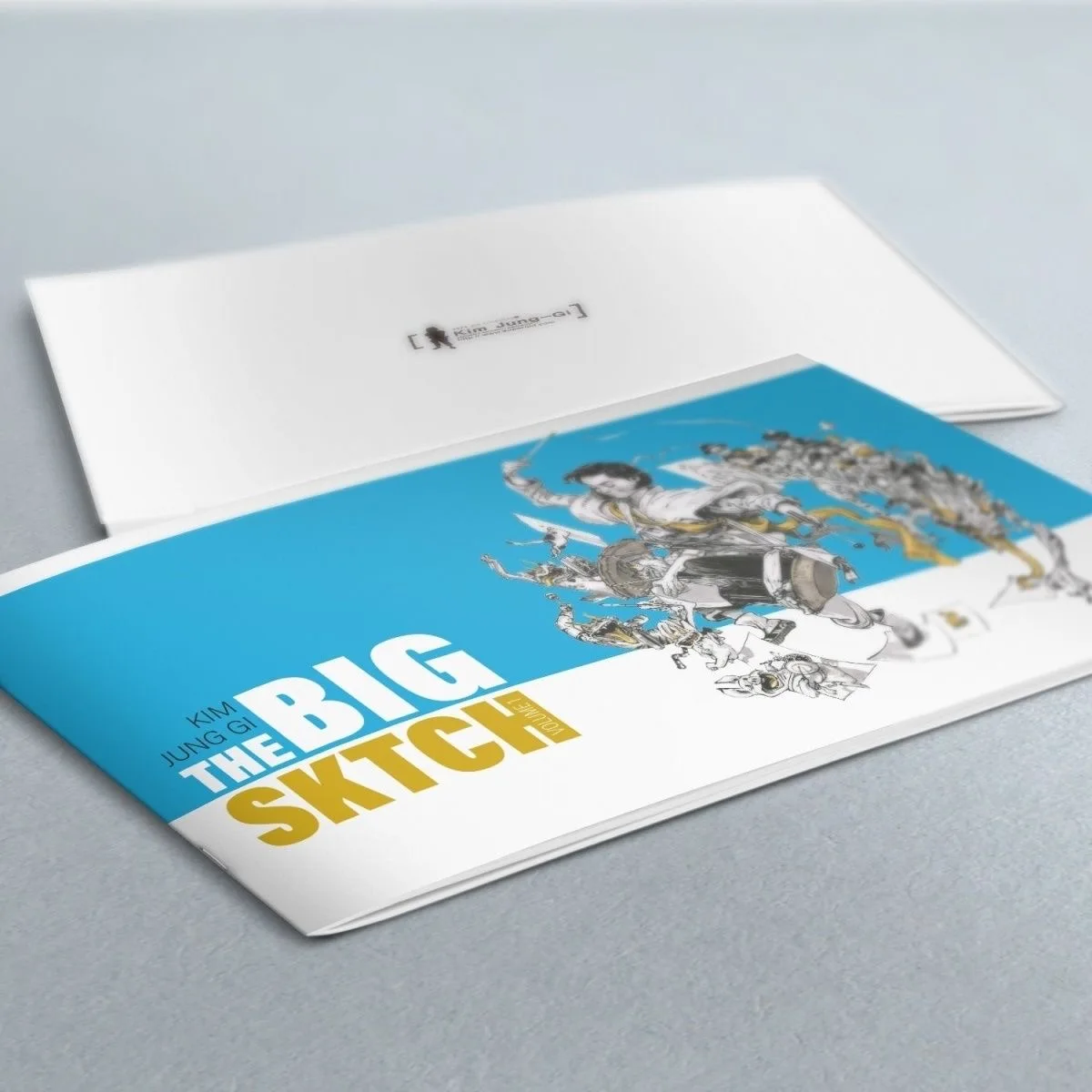 The Big Sketch Volume 1 by Kim Jung Gi Character Drawing Illustration Book Art Reference Sketch Collection for Artists