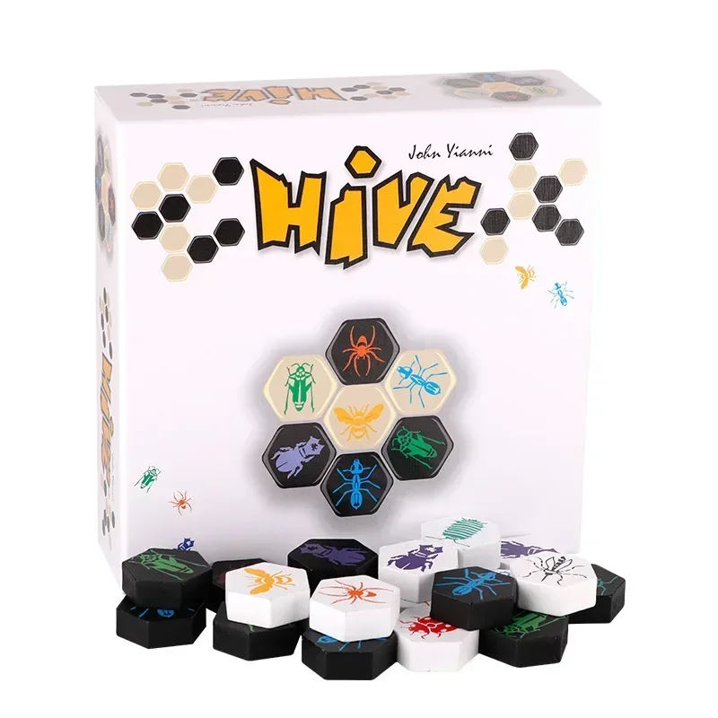 

Высококачественная новая настольная игра Hive для 2 игроков - увлекательная семейная игра для вечеринок с родителями и детьми