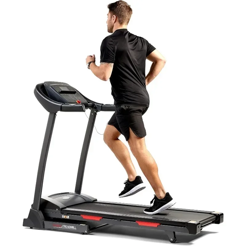 

Premium Folding Incline Treadmill with Pulse Sensors Shock Absorption Exercise Machine Bicicleta Eliptica Fitness