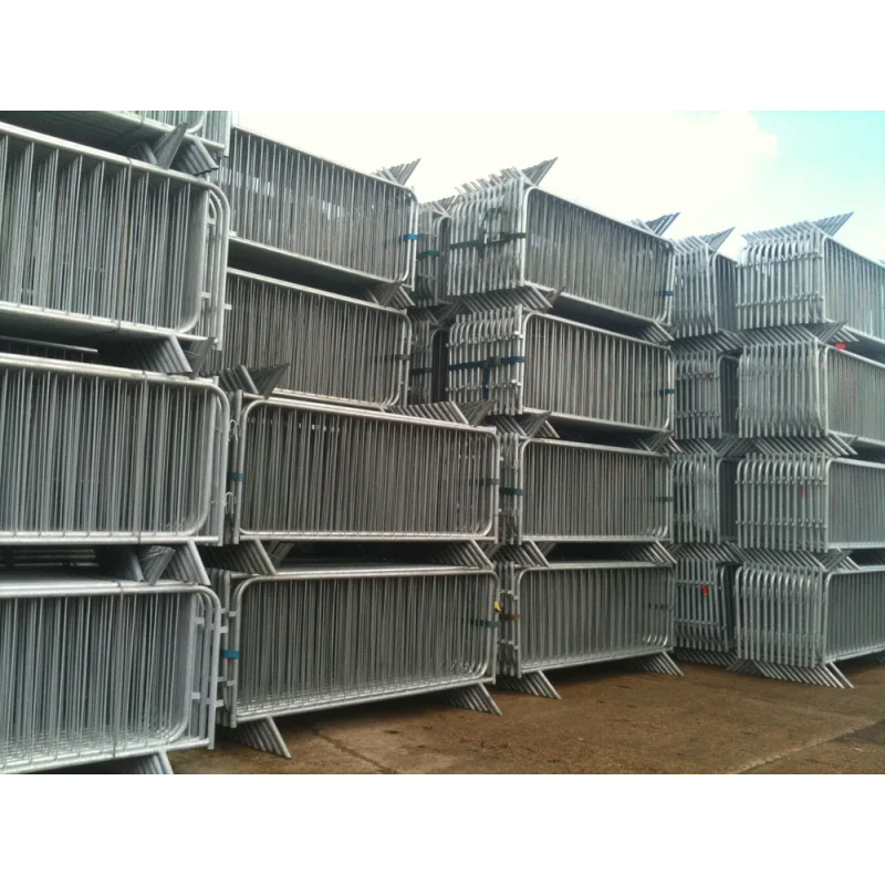 custom.Galvanized Steel Aluminum Mobile Foldable Safety Pedestrian Barrier Event Concert Crowd Control Barricade Fence