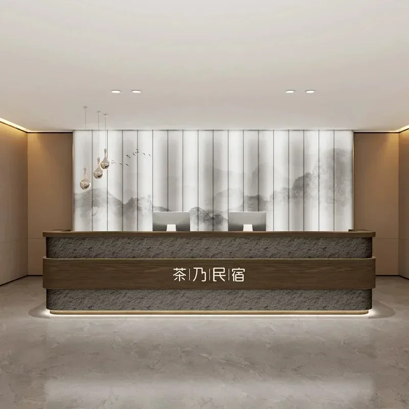 

Hairdresser Counter Pulpitos Churches Small Desk Lectern Simple Furniture Stores Barber Shop Salon Bar Beauty Box Store Cafe