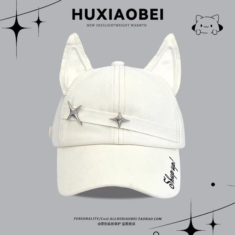 

Креативный дизайн, персонализированная бейсболка с цветовыми вставками в стиле Y2K, модная уличная одежда для весны и лета, универсальный тренд, женские головные уборы