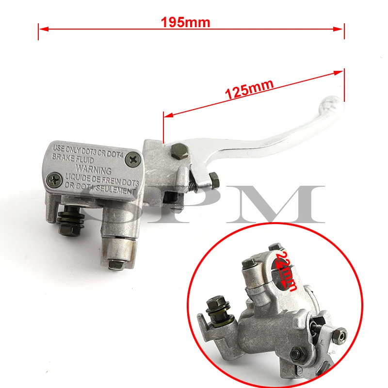 Motorcycle Brake Clutch Master Cylinder Lever For Honda CR 125R 250R 500R CRF 150 250 450 2002-2012