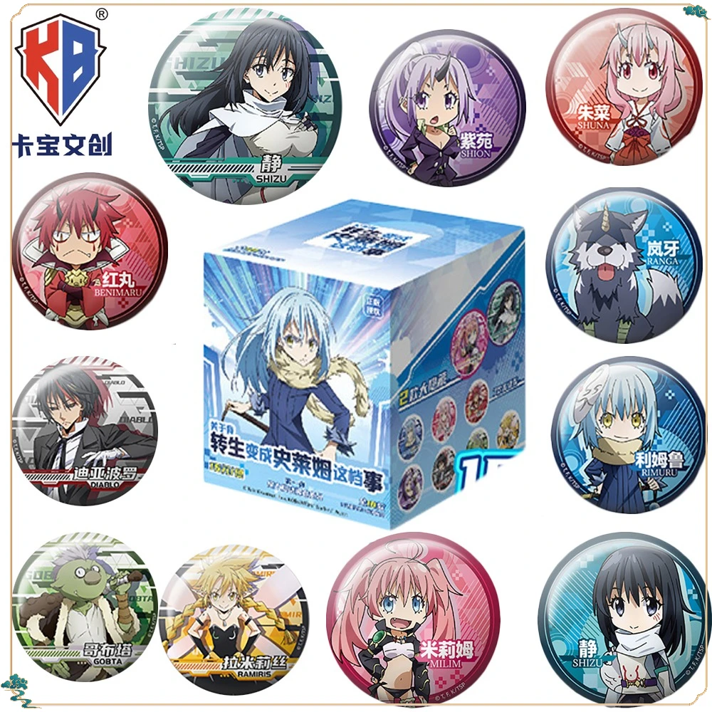 

New Original Kabao That Time I Got Reincarnated As A Slime Anime Exquisite Characters Badge Decorative Accessories Kids Gifts