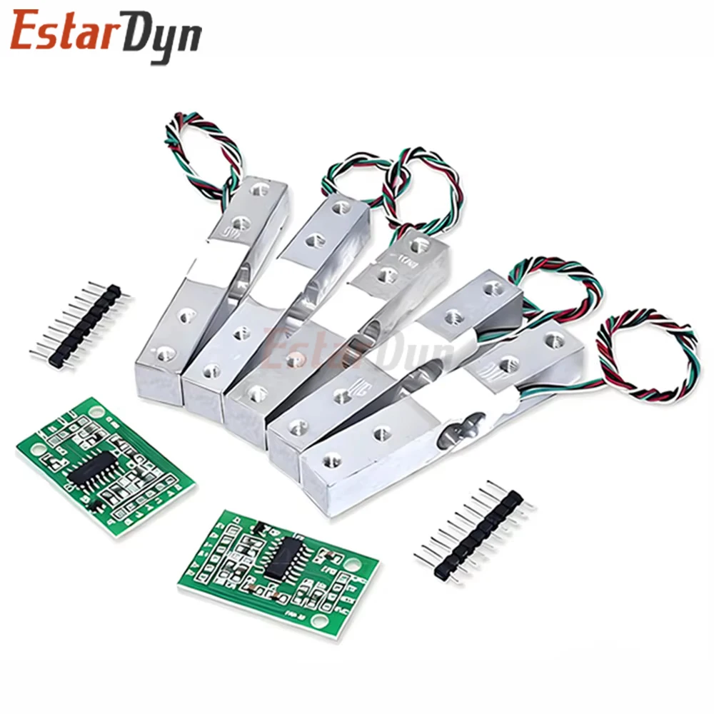 Estardyn 1KG-20KG Load Cell with HX711 Module, Aluminum Alloy Weighing Pressure Sensor for Electronic Scale