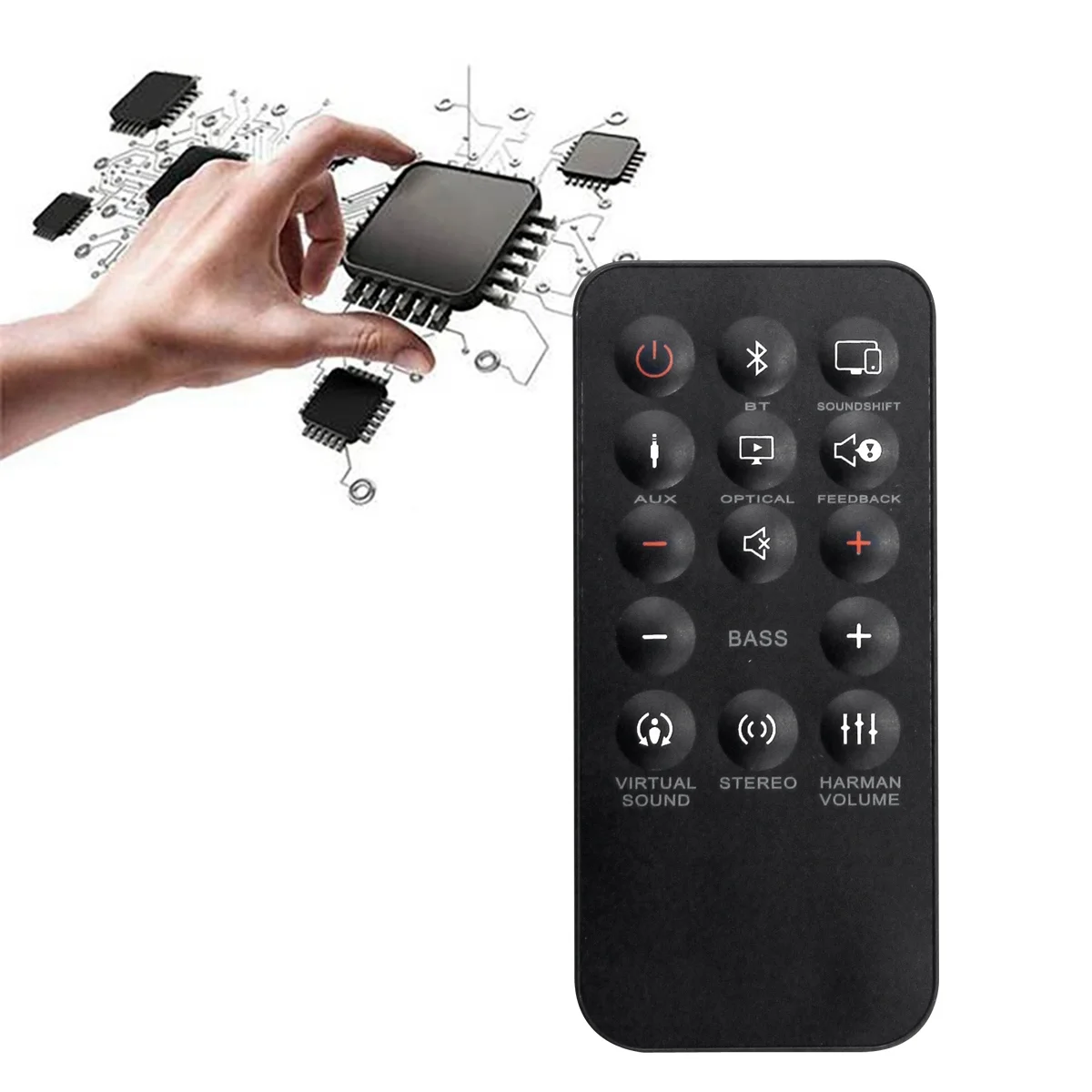 Replace Remote Control for JBL Cinema Soundbar SB250 Sound Bar