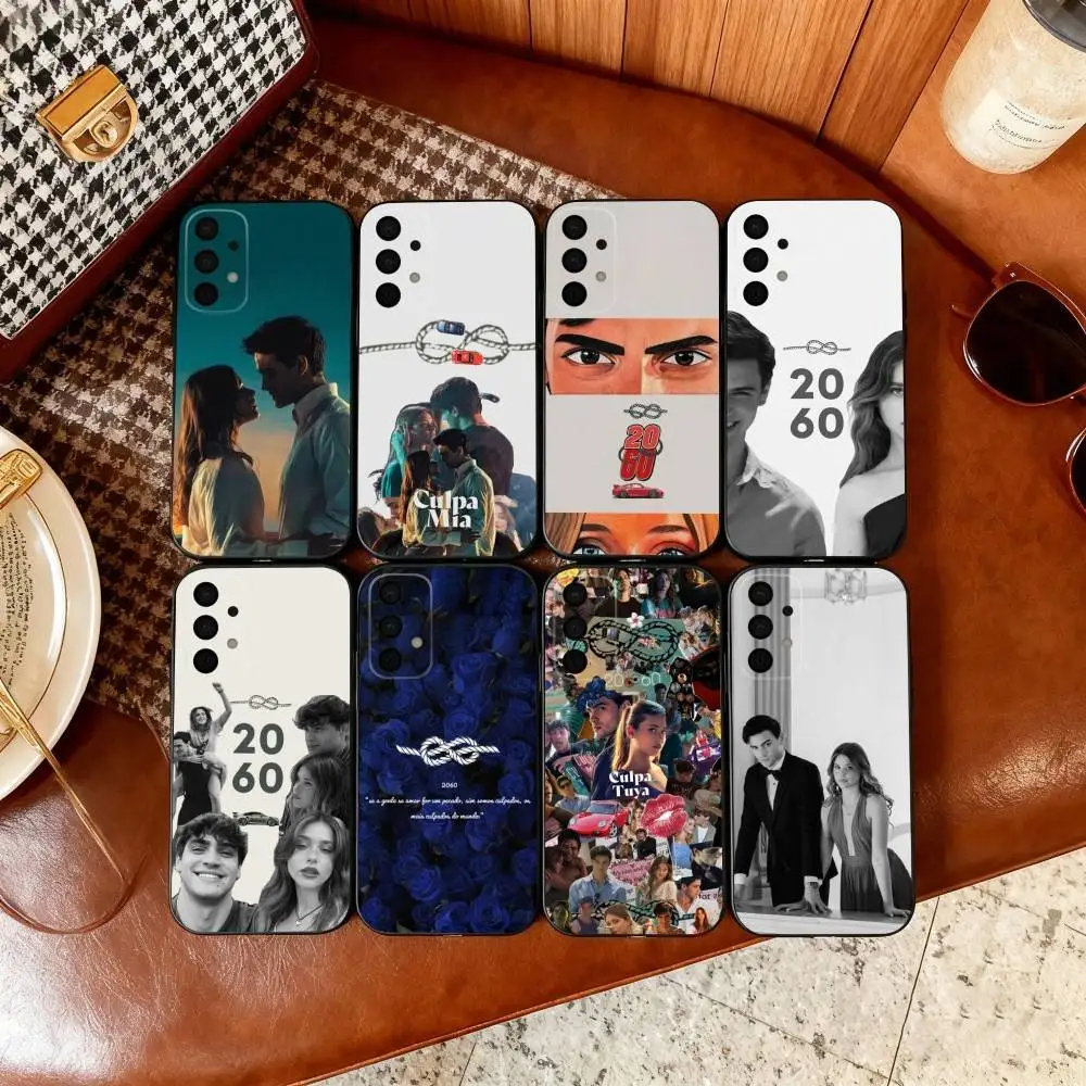 

C-culpa-A M-mia Phone Case For Samsung Galaxy A73,A72,A71,A70,A53,A52,A51,Soft Silicone Black Cover