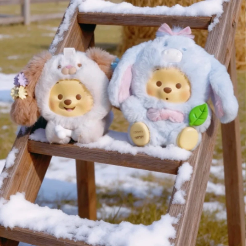 

Genuine Toptoy Winnie The Pooh Happy Farm Series Blind Box Kawaii Anime Action Figure Doll Mystery Box Fans Customized Toy Gift