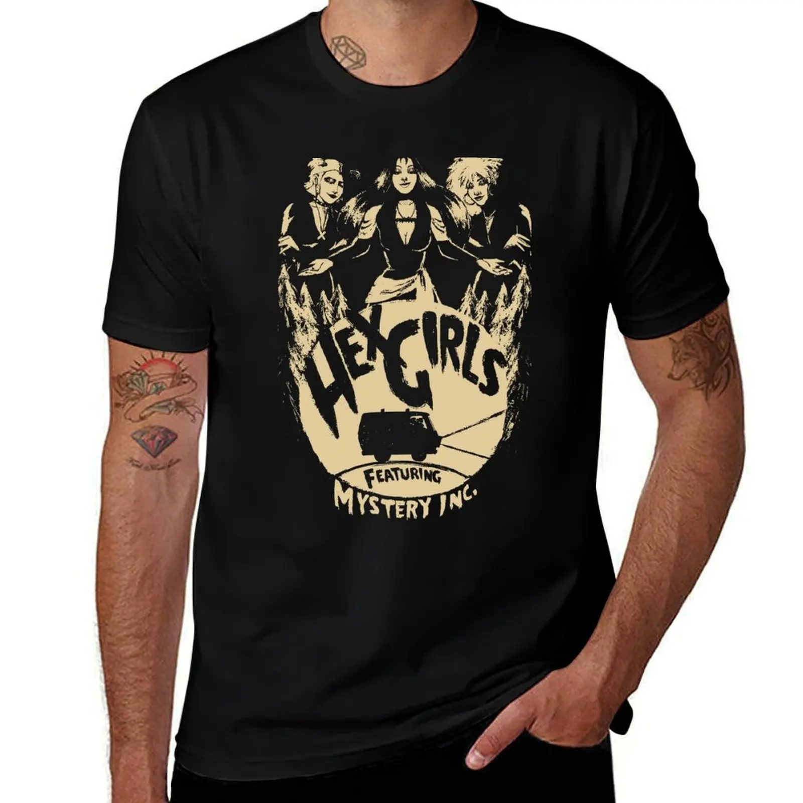 

Hex Girl retro T-Shirt new edition luxury designer plain t shirts men