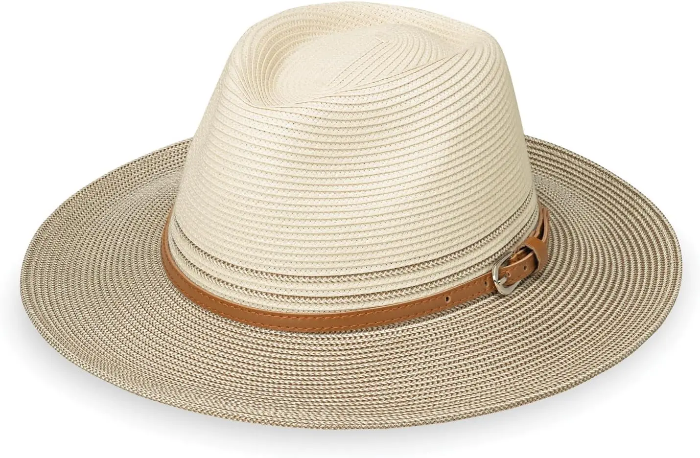 Women's Packable Fedora Hat with UPF 50+ UV Protection, Wide Brim, Adjustable Fit for Petite or Medium Sizes