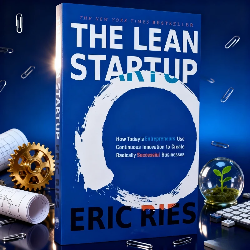 

The Lean Startup от Eric Ries Mindset Startups Growth Thinking Books для новых вентиляционных отверстий Бизнес-английский путеводитель