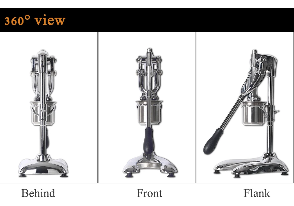 GZkitchen Snack Machine Manual Potato Chips Squeezer French Fries Maker Aluminum Alloy Long Potato Cutter Machine for Dough