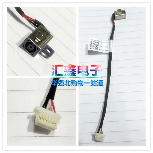 

For Dell 11 3000 3147 Power Interface Charging Socket Head Cable Tail Plug with Cable DC-IN