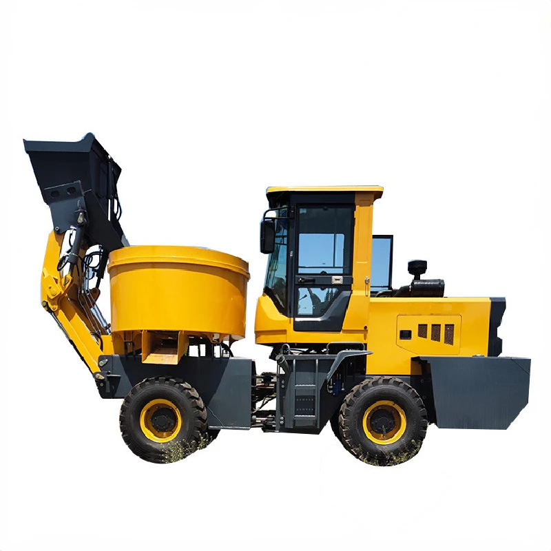 Forklift Self-feeding Flat Mixer Concrete Transporter Construction Machinery